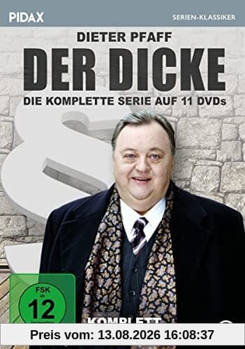 Der Dicke - Komplettbox / Die komplette 52-teilige Serie mit Dieter Pfaff (Pidax Serien-Klassiker)
