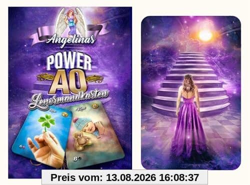 Power AO Lenormandkarten: (Größe 5,9 x 9,1cm - ohne weißen Rand - 40 Karten plus 3 Tauschmotive)