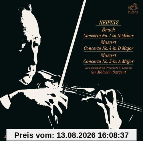 Sony Classical Originals: Bruch Violinkonzert Nr. 1 (g-Moll) / Mozart Violinkonzerte Nr. 4 (D-Dur) & 5 (A-Dur)