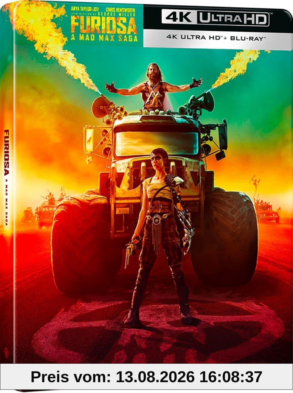 Blu-Ray 4K Uhd Furiosa: A Mad Max Saga (Steelbook 2) (4K Ultra Hd + Blu-Ray)