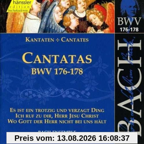 Edition Bachakademie Vol. 53 (Geistliche Kantaten BWV 176-178)