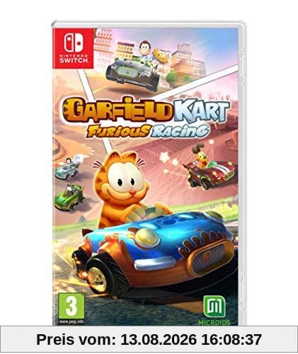 Garfield Kart Furious Racing Game Schalter
