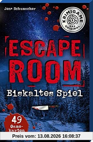 Escape Room - Eiskaltes Spiel. Ein Escape-Krimi-Spiel