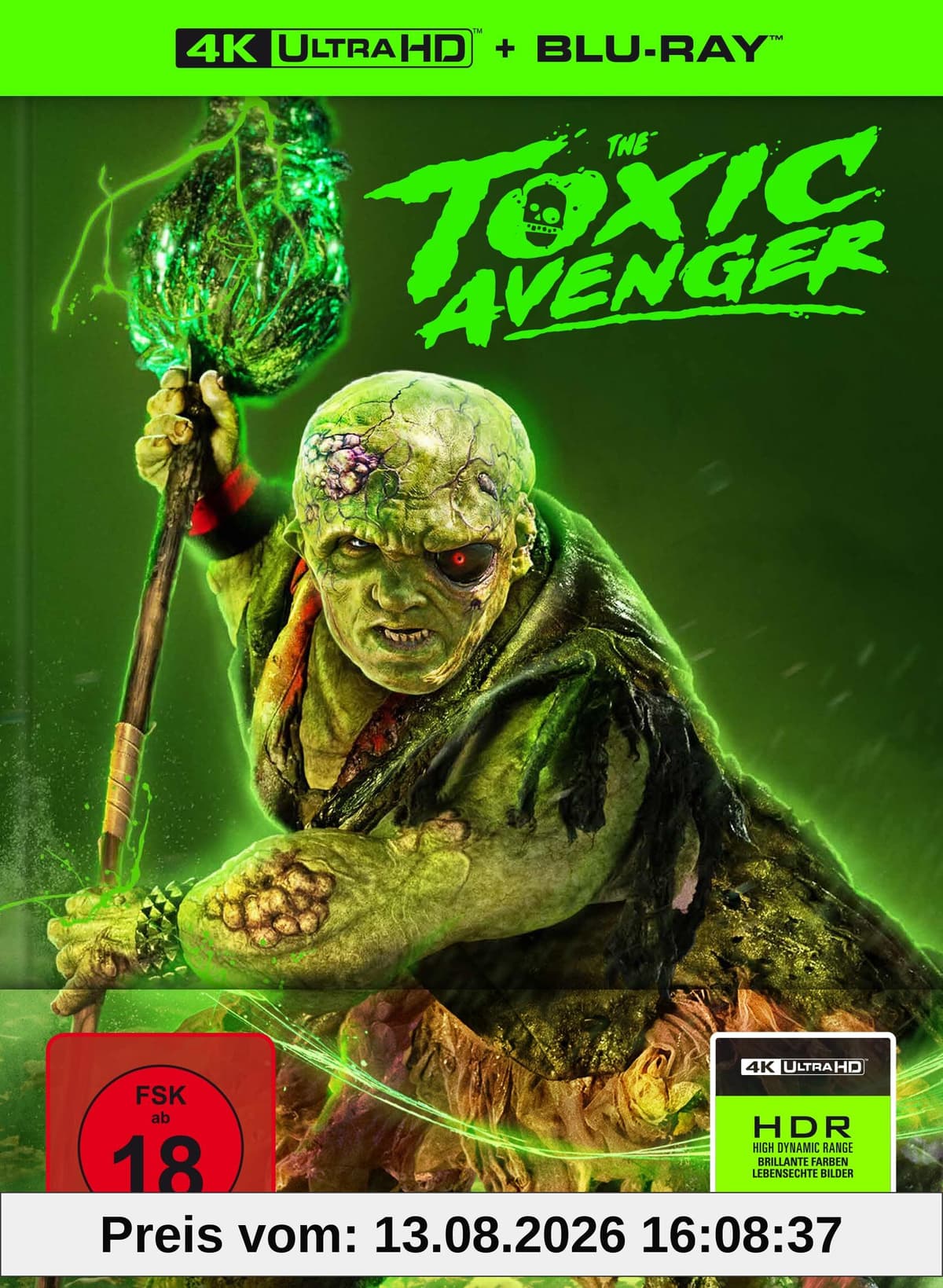 The Toxic Avenger - Limitiertes Mediabook (4K Ultra HD + Blu-ray)