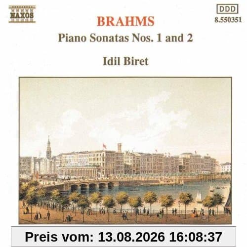Brahms Klaviersonate 1 und 2 Biret