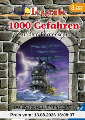 Leserabe - 1000 Gefahren: 1000 Gefahren - Auf dem Piratenschiff: Suche nach dem Piratenschatz / Das Grab der Mumie