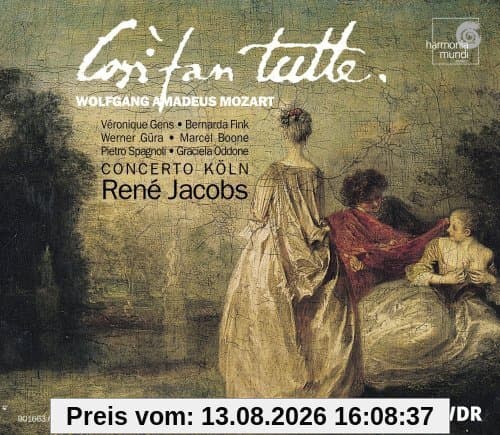 Mozart - Così fan tutte / Concerto Köln · Jacobs