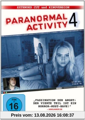 Paranormal Activity 4 (Extended Cut, inkl. Kinoversion)