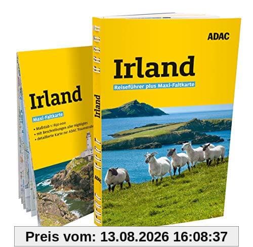 ADAC Reiseführer plus Irland: mit Maxi-Faltkarte zum Herausnehmen