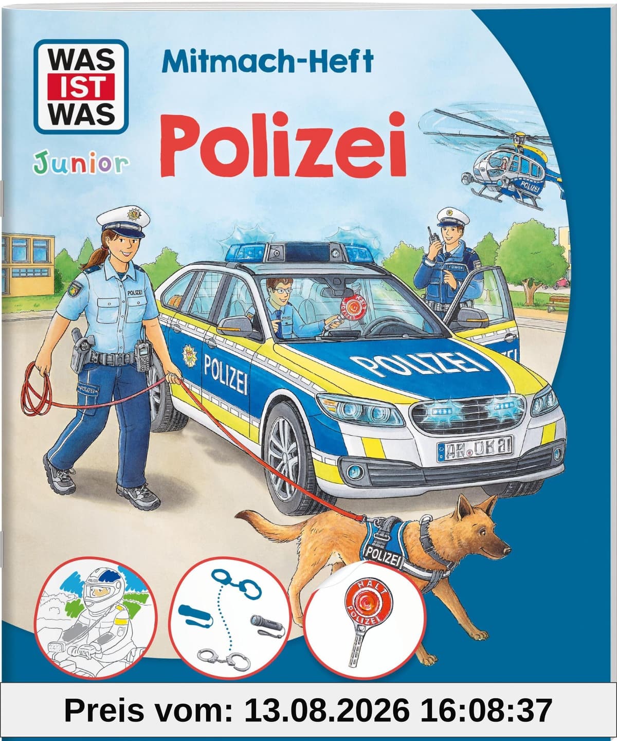 WAS IST WAS Junior Mitmach-Heft Polizei