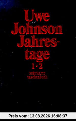 Jahrestage 1 / 2: Aus dem Leben von Gesine Cresspahl