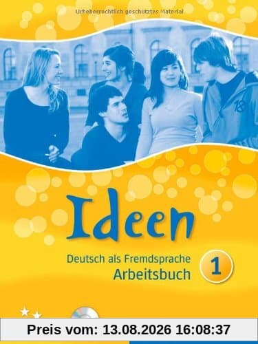 Ideen 1: Deutsch als Fremdsprache / Arbeitsbuch mit Audio-CD zum Arbeitsbuch