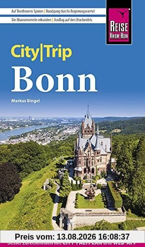 Reise Know-How CityTrip Bonn: Reiseführer mit Stadtplan und kostenloser Web-App