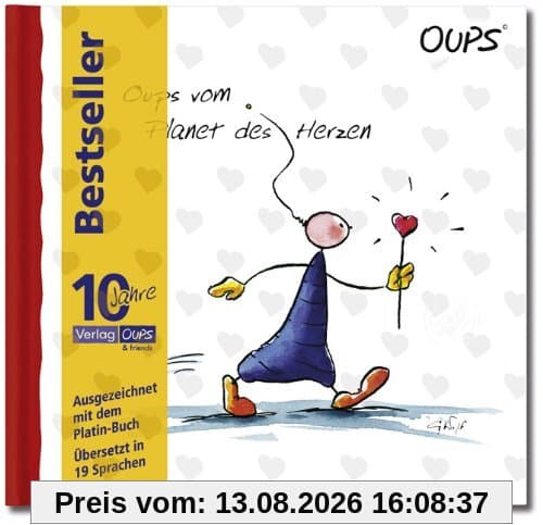 Oups Buch - Jubiläums-Ausgabe - Oups vom Planet des Herzen: Limitierte JUBILÄUMS-EDITION