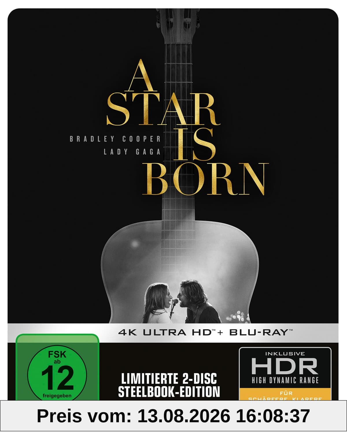 A Star Is Born (Steelbook, 4K-UHD+Blu-ray)