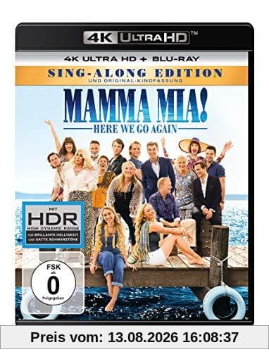 Mamma Mia! Here We Go Again (4K Ultra HD) (+ Blu-ray 2D)