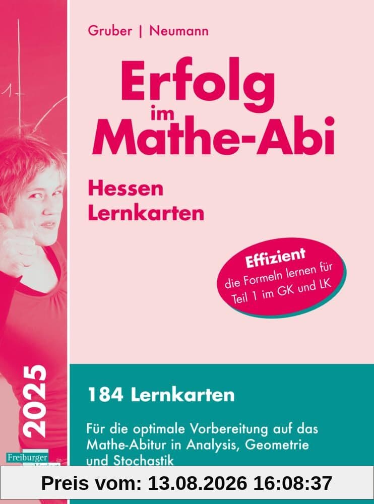Erfolg im Mathe-Abi Lernkarten Hessen GK/LK