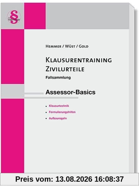Assessor Basics Klausurentraining Zivilurteile