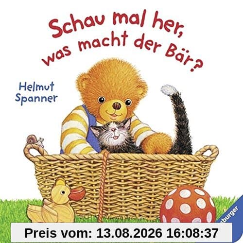 Schau mal her, was macht der Bär?