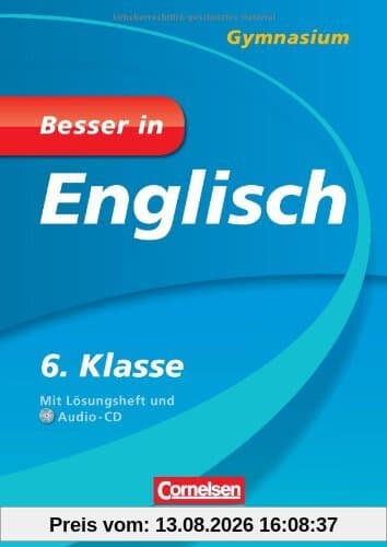 Besser in Englisch - Gymnasium 6. Klasse - Cornelsen Scriptor