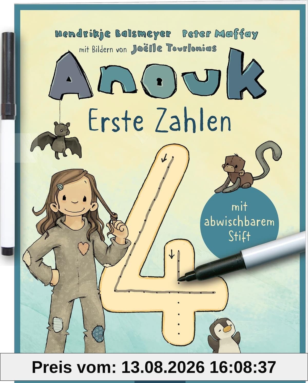 Anouk - Erste Zahlen: Mit abwischbarem Stift