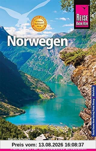 Reise Know-How Reiseführer Norwegen