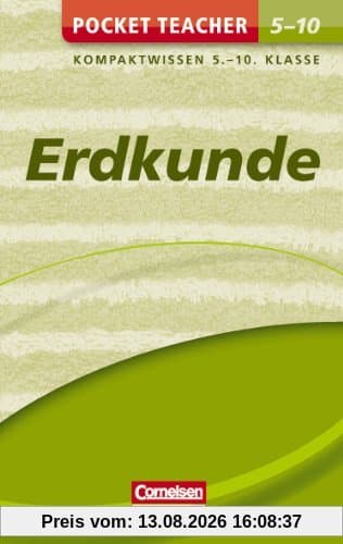 Pocket Teacher Erdkunde 5.-10. Klasse: Kompaktwissen 5.-10. Klasse