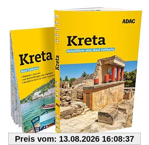 ADAC Reiseführer plus Kreta: mit Maxi-Faltkarte zum Herausnehmen