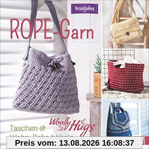 Woolly Hugs ROPE-Garn: Taschen & Wohn-Deko häkeln