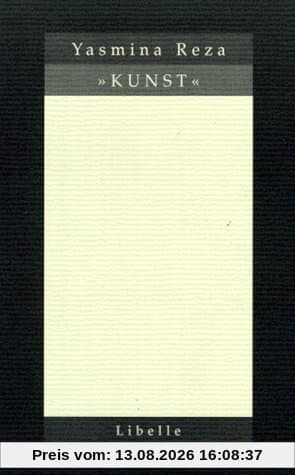 Kunst. Komödie für drei Schauspieler