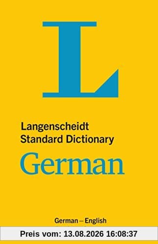 Langenscheidt Standard Dictionary German: Deutsch-Englisch/Englisch-Deutsch (Langenscheidt Standard Dictionaries)