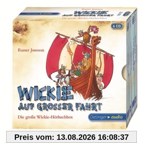 Wickie auf großer Fahrt - Die große Wickie-Hörbuchbox: Autorisierte Lesefassungen