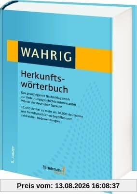 Wahrig Herkunftswörterbuch