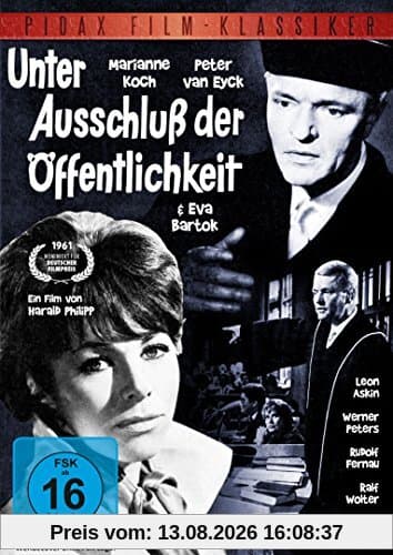 Unter Ausschluß der Öffentlichkeit - Spannender Thriller mit Marianne Koch und Peter van Eyck (Pidax Film-Klassiker)
