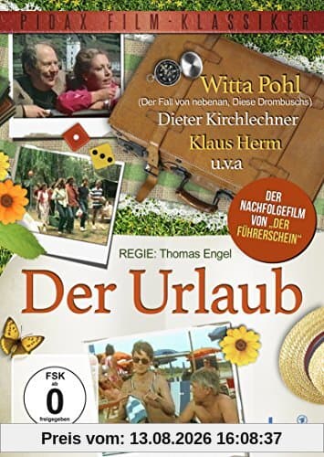 Der Urlaub / Die erfolgreiche Fortsetzung des Kultfilms "Der Führerschein" mit Witta Pohl (Pidax Film-Klassiker)
