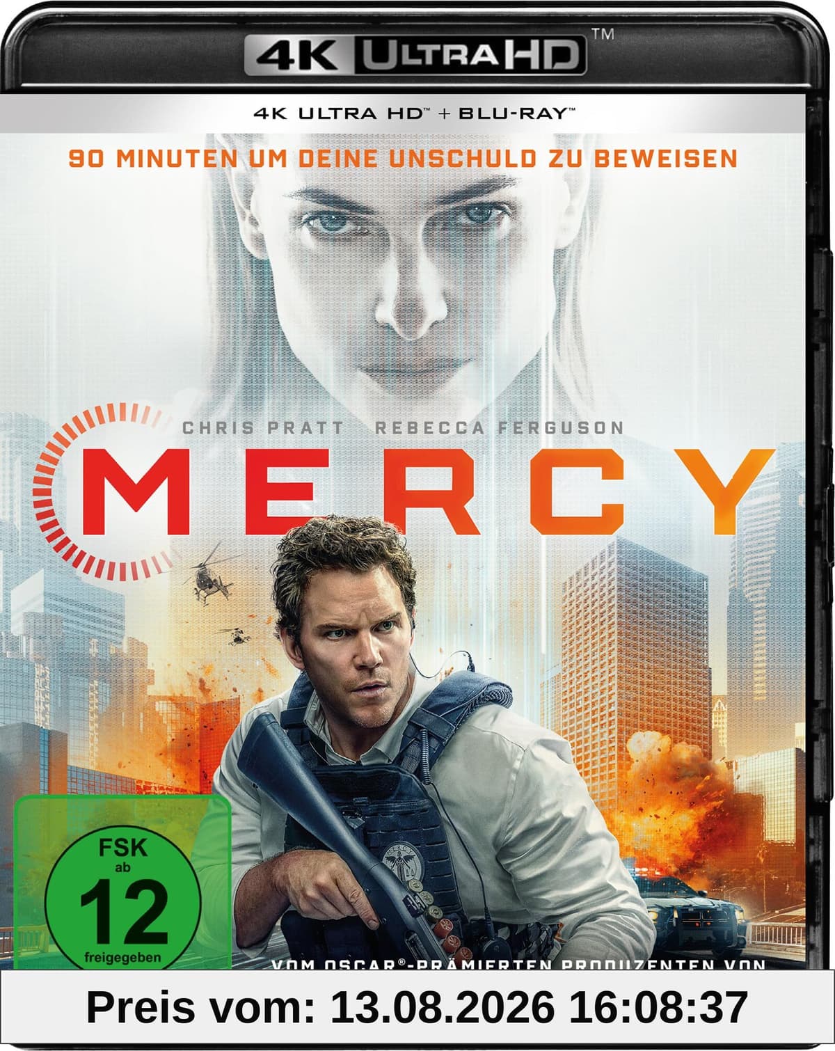 Mercy (4K-UHD + Blu-ray)