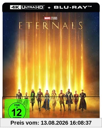 Eternals - Steelbook (4K Ultra HD) (+ Blu-ray 2D)
