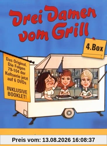 Drei Damen vom Grill - Box 4, Folge 79 - 104 (6 DVDs)
