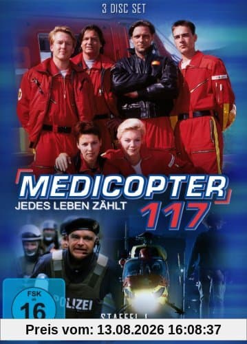 Medicopter 117 - jedes Leben zählt: Staffel 1, Folge 01-08 (3 Disc Set)