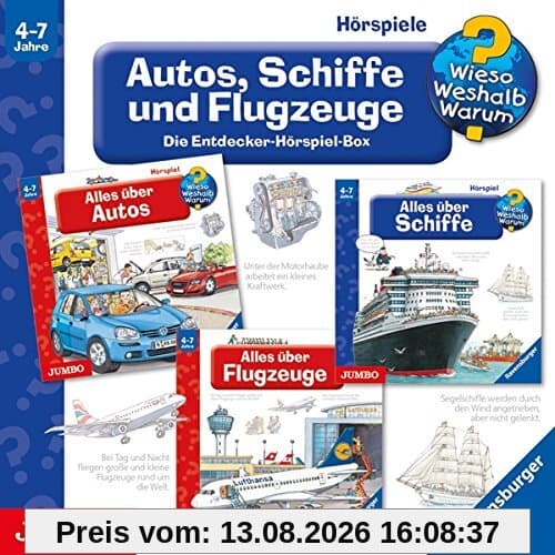 Autos,Schiffe,Flugzeuge.die Entdecker-Hörspiel-Box