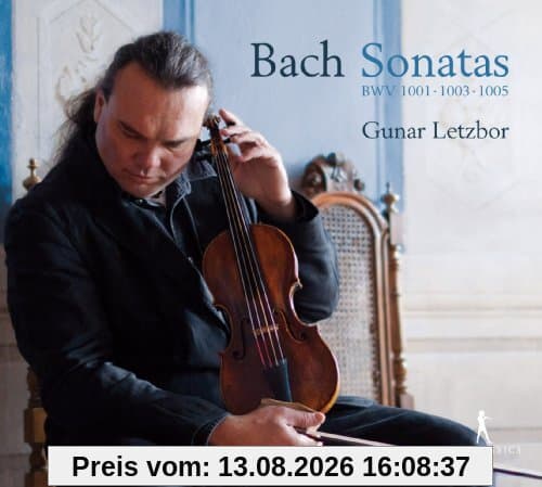 Johann Sebastian Bach: Sonaten für Violine solo BWV 1001,1003,1005