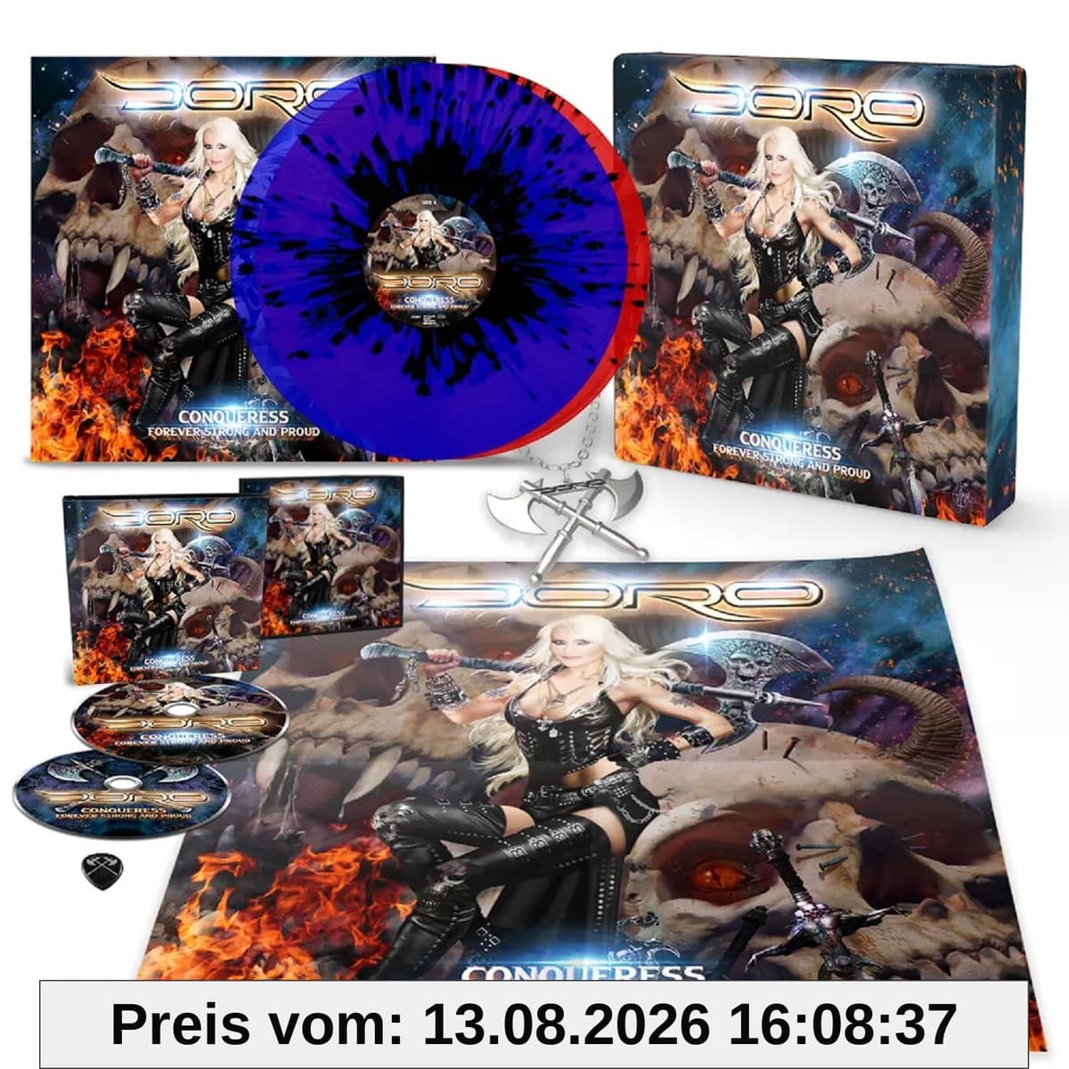 Conqueress - Forever Strong and Proud (Boxset 2LP+2CD)