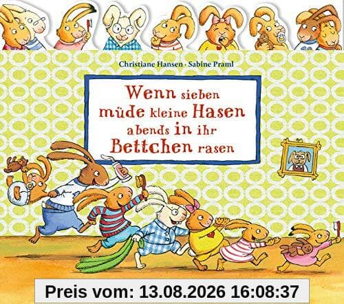 Wenn sieben müde kleine Hasen abends in ihr Bettchen rasen (Wenn sieben Hasen)