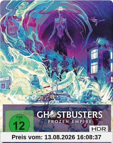 Ghostbusters: Frozen Empire - limitiertes Steelbook A (4K Ultra HD+Blu-ray)