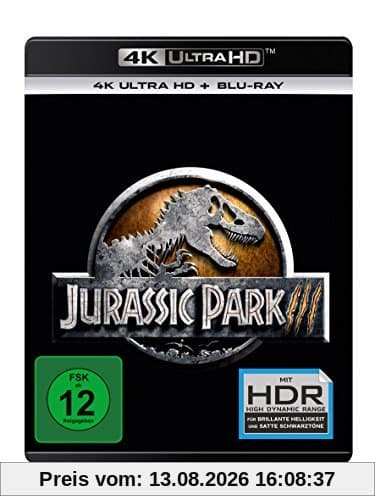 Jurassic Park 3 (4K Ultra HD) (+ Blu-ray)