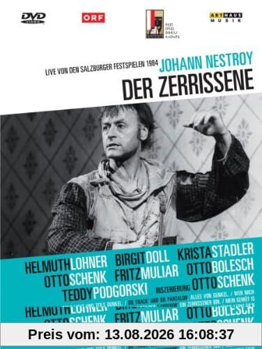 Johann Nestroy - Der Zerrissene