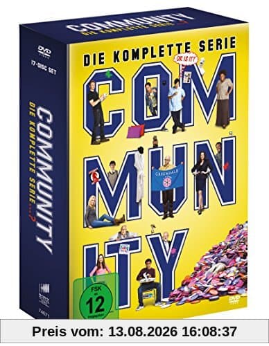 Community - Die komplette Serie (17 Discs) (exklusive Vorab-Veröffentlichung bei Amazon.de)