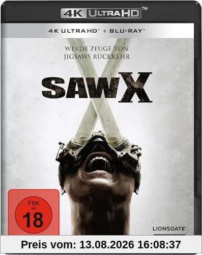 SAW X (4K Ultra HD) (+ Blu-ray)