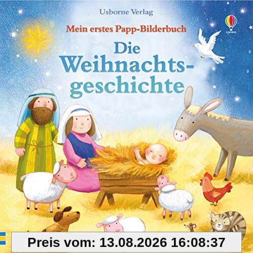 Mein erstes Papp-Bilderbuch: Die Weihnachtsgeschichte