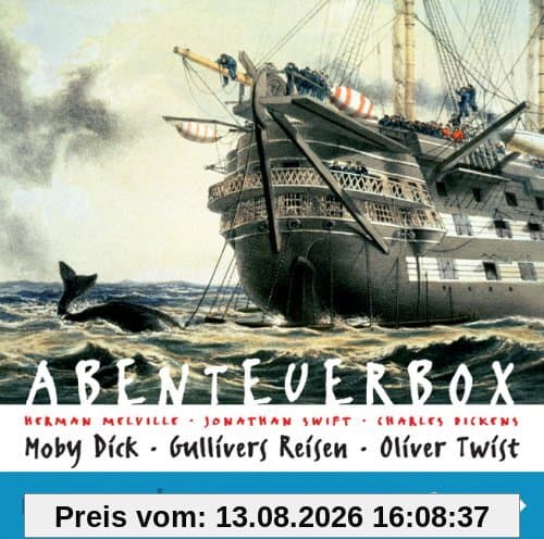 Abenteuerbox. 5 CDs: Moby Dick / Oliver Twist / Gullivers Reisen